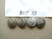 Buttons - Metal Eagle Emblem