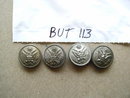 Buttons - Metal Eagle Emblem