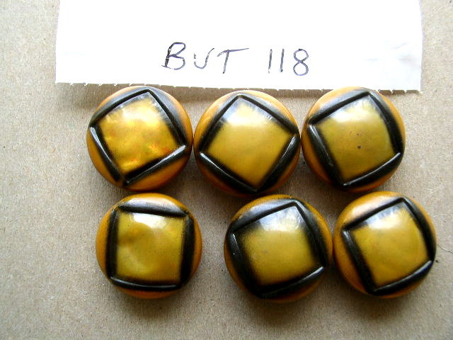 Buttons - Celuloid & Metal