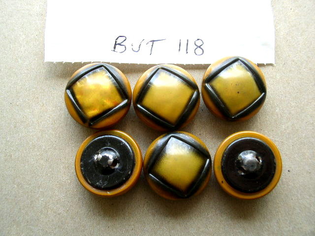 Buttons - Celuloid & Metal