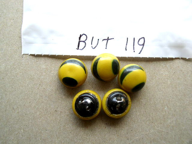 Buttons - Celuloid & Metal