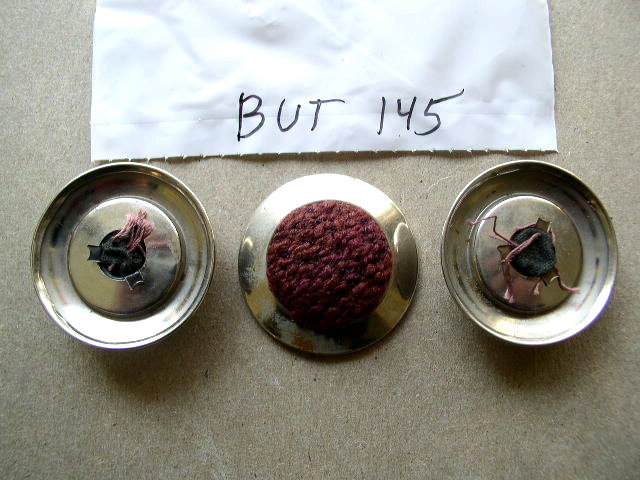 Buttons - Metal & Fabric