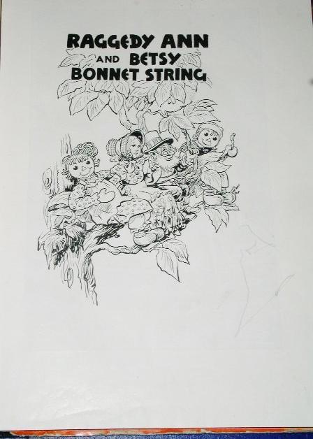 Raggedy Ann and Betsy Bonnet String