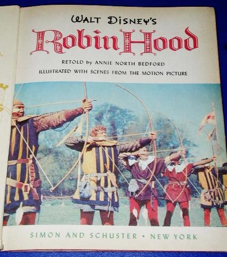 Robin Hood - Little Golden Book - First Printing