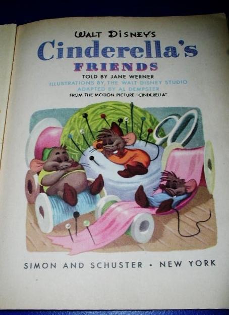 Cinderella's Friends, Little Golden Book - 1st Printing