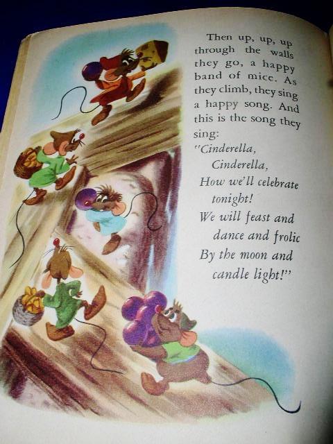 Cinderella's Friends, Little Golden Book - 1st Printing