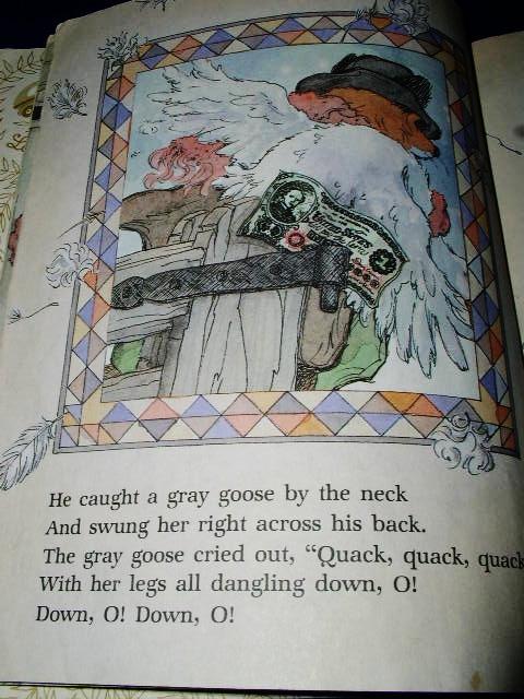 A Fox Jumped Up One Winter's Night, Little Golden Book - 1st Printing
