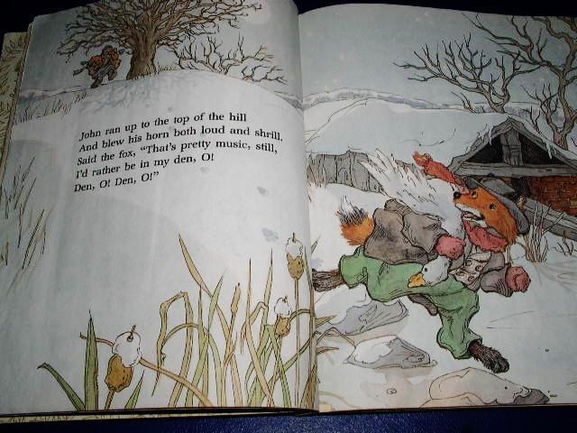 A Fox Jumped Up One Winter's Night, Little Golden Book - 1st Printing