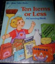 Ten Items or Less, Little Golden Book - 1st Printing