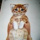 The Tiny, Tawny Kitten, Little Golden Book - 1st Printing