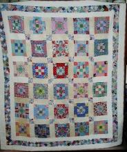 9 Patch in a Square Quilt - QLT