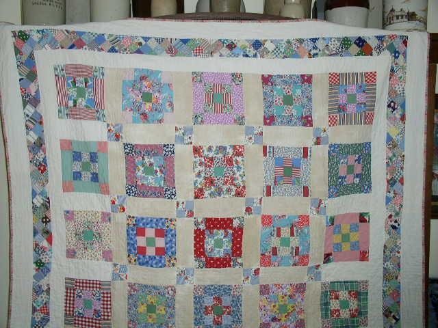 9 Patch in a Square Quilt - QLT