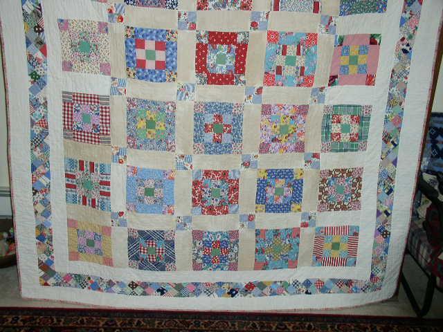 9 Patch in a Square Quilt - QLT
