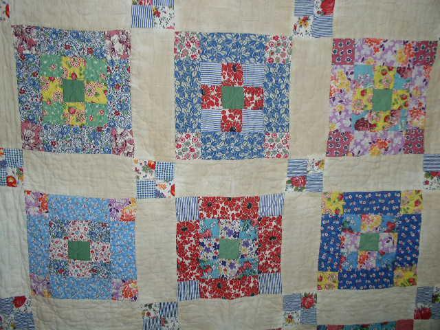 9 Patch in a Square Quilt - QLT