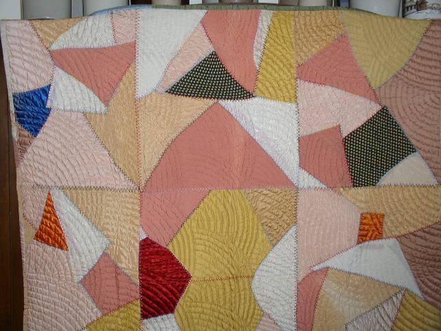 Cotton Sateen Crazy Quilt - QLT