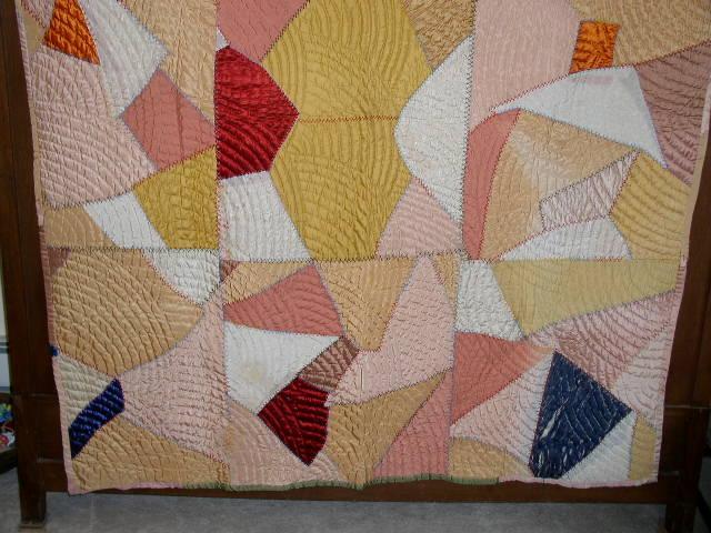 Cotton Sateen Crazy Quilt - QLT