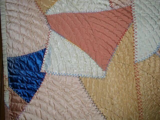 Cotton Sateen Crazy Quilt - QLT