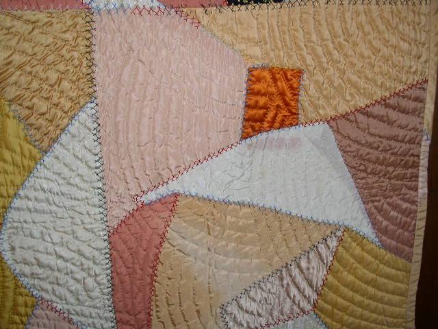 Cotton Sateen Crazy Quilt - QLT