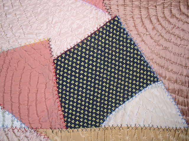 Cotton Sateen Crazy Quilt - QLT