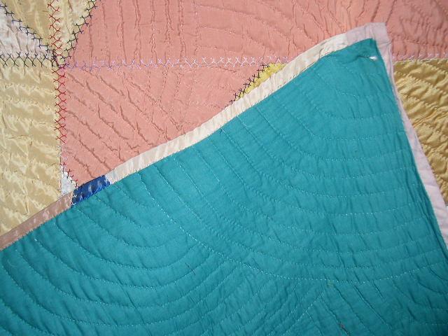 Cotton Sateen Crazy Quilt - QLT