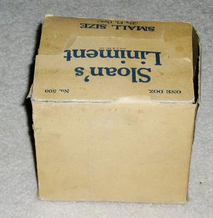 Sloan's Liniment Carton