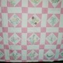 Embroidered Floral Quilt - QLT