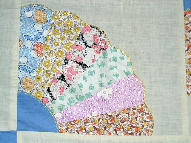 Grandmother's Fan Quilt Top - QTP
