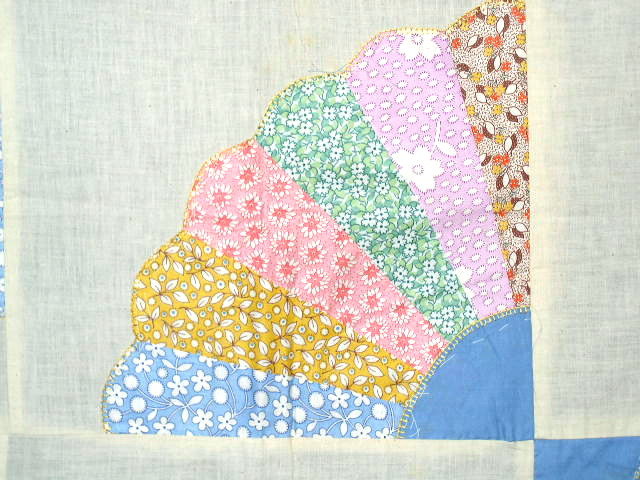 Grandmother's Fan Quilt Top - QTP