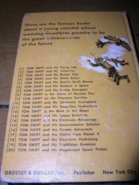 Tom Swift Jr. & His Megascope Space Probe Book