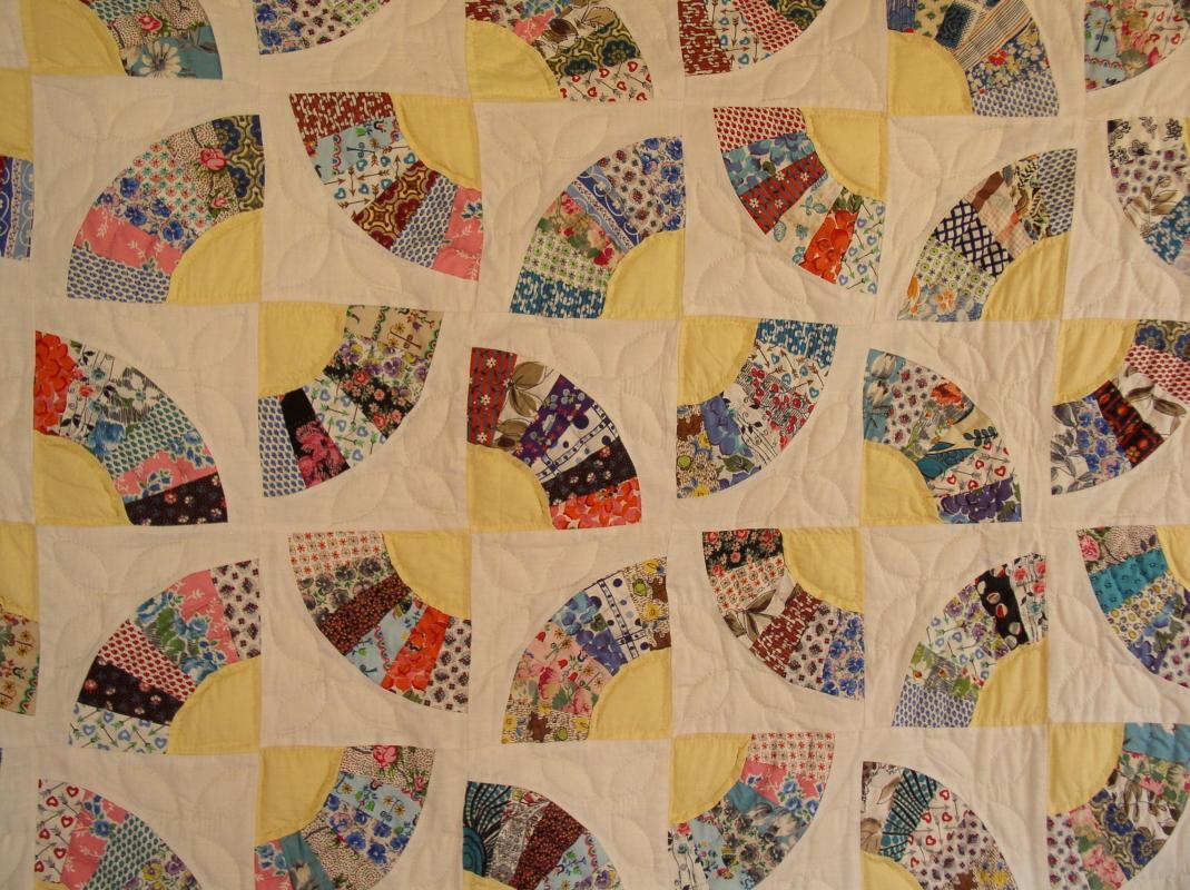 Grandmotners Fan Quilt - QLT