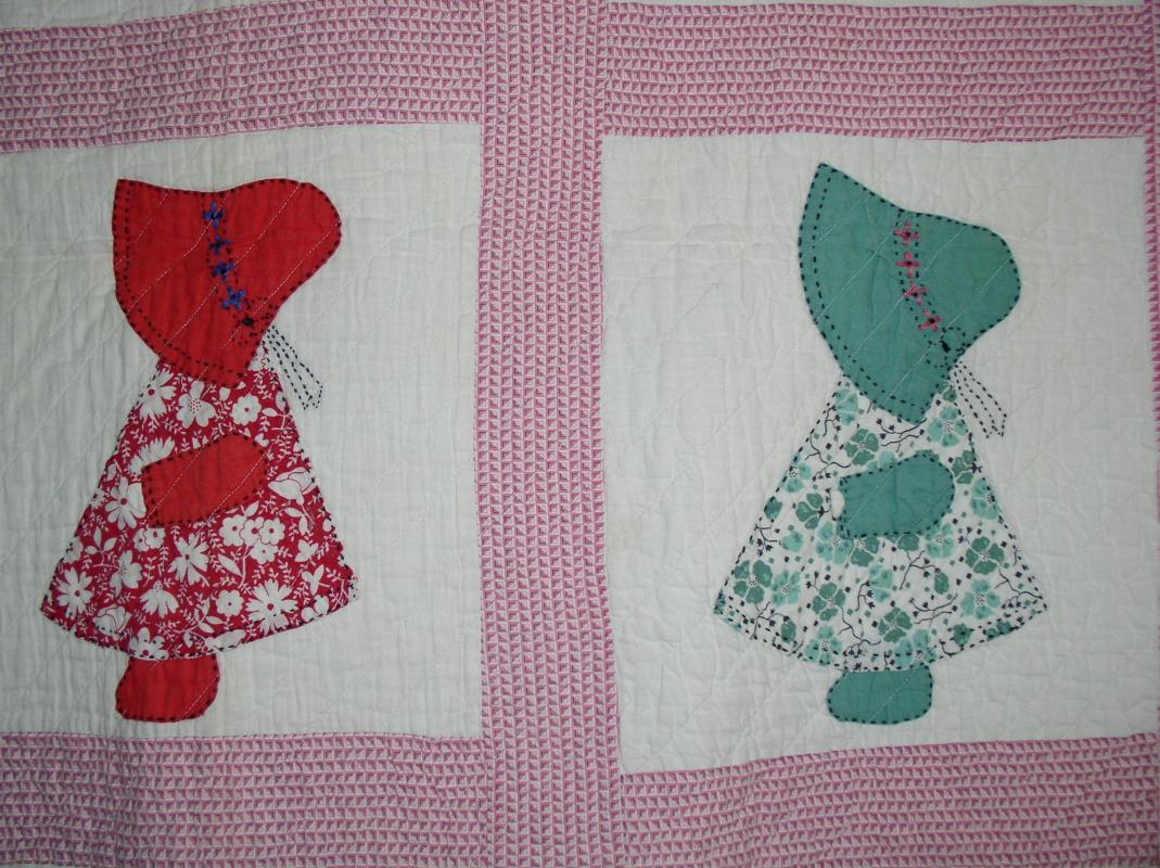 Sun Bonnet Crib Quilt - QLT