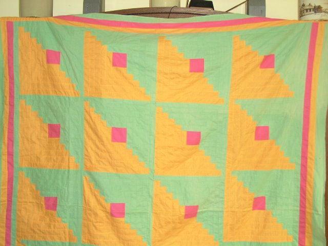 Log Cabin Quilt Top - QTP