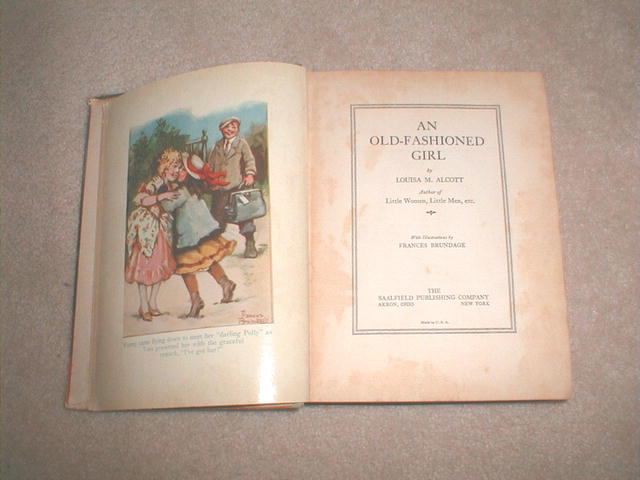 An Old Fashioned Girl Book By Louisa May Alcott