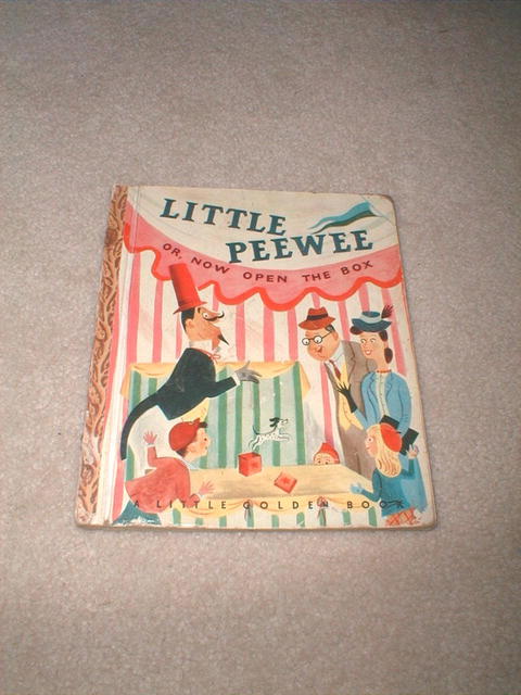 Little Peewee, Little Golden Book, Second Printing