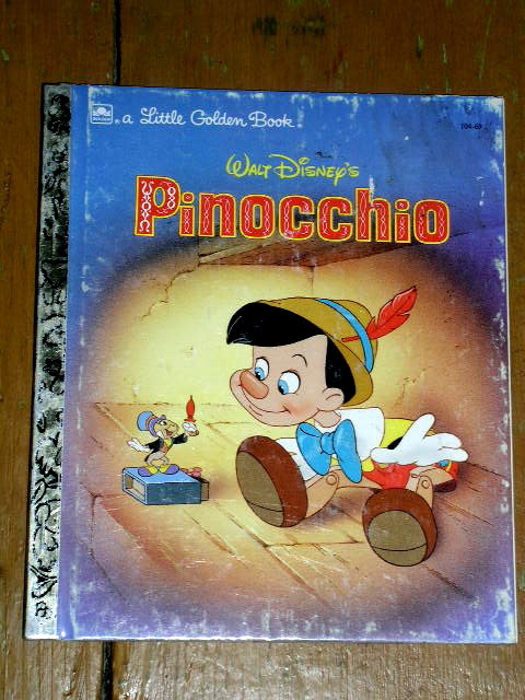 Pinocchio, Little Golden Book, Second Printing