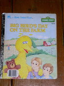 Big Bird's Day on the Farm, Little Golden Book, First Printing