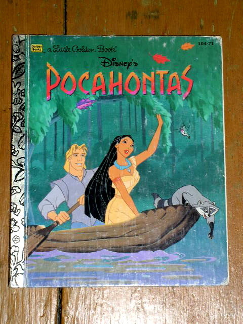 Pocahontas, Little Golden Book, Second Printing