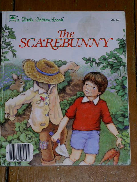 The Scarebunny, Little Golden Book, First Printing