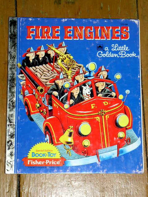 Fire Engines, Little Golden Book, First Printing