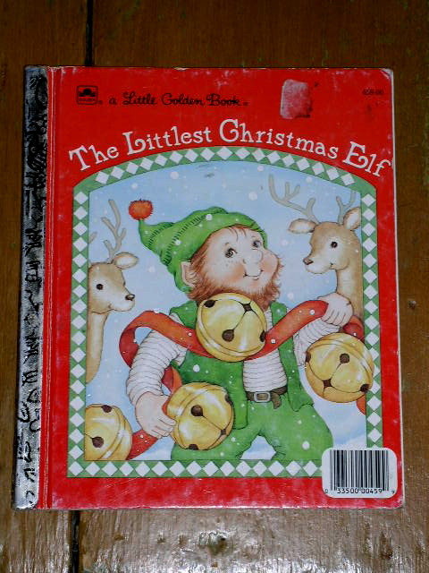 The Littlest Christmas Elf, Little Golden Book, Second Printing