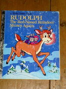 Rudolph The Red-Nosed Reindeer Shines Again, Little Golden Book, First Printing