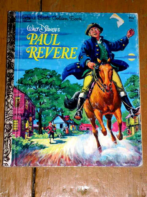 Paul Revere, Little Golden Book, Second Printing