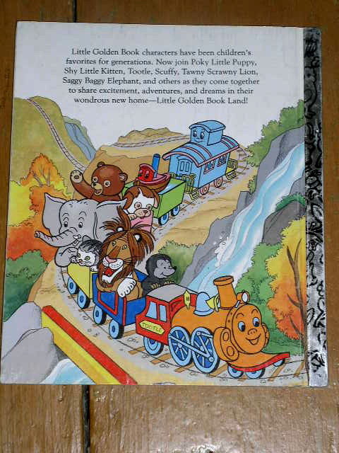 Saggy Baggy Elephant - No Place for Me, Little Golden Book, First Printing