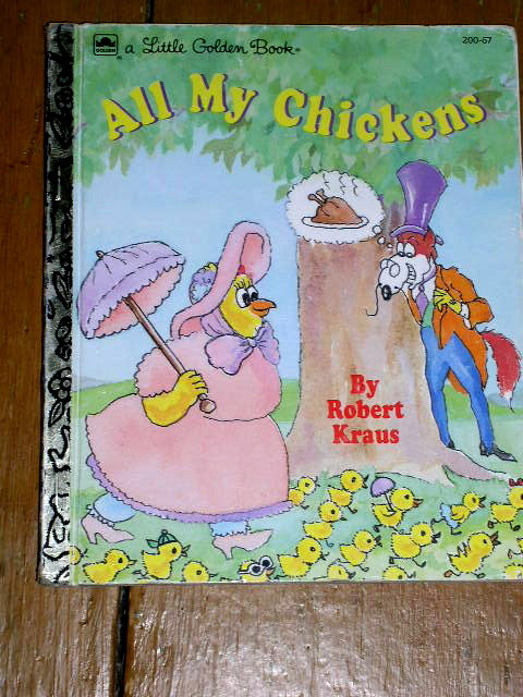 All My Chickens, Little Golden Book, First Printing