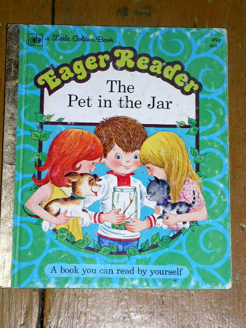 The Pet in the Jar, Little Golden Book, First Printing