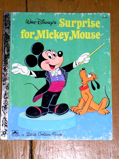 Surprise for Mickey Mouse, Little Golden Book, Second Printing