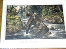 Currier & Ives - Brook Trout Fishing