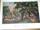 Currier & Ives - The Village Blacksmith