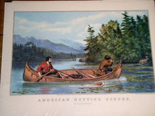 Currier & Ives - American Hunting Scenes - A Good Chance