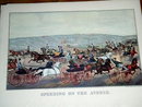 Currier & Ives - Speeding on the Avenue